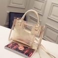 thumbnail image 7 of COSMOBETTY Crossbody Handbags Satchel Transparent 2Pcs Set Multi for Women, 7 of 7