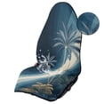 thumbnail image 6 of Binienty Tropical Palm Tree Car Seat Cover Sweat Protector For Swimming Beach Gym Breathable Anti-Slip Car Seat Cover for Sedan Truck SUV, 6 of 8