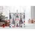 thumbnail image 3 of Merry Christmas Tumbler, Christmas Tumbler With Lid and Stainless Steel 20oz Christmas Skinny Tumbler Insulated Christmas Cups Merry Christmas Christmas Coffee Mug Water Bottle Christ, 3 of 6
