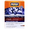 NOW Foods Probiotic-10 + Inulin Unflavored Packets, 24 Ct