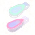 thumbnail image 4 of 2 Pcs Three Mode LED Safety Light Clip On Silicone Running Lights with Button Battery for Runners Bikes Walking (Random Color), 4 of 6