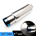 thumbnail image 4 of Universal Car Exhaust Tip Vehicle Exhaust Pipe Tail Throat, 4 of 7
