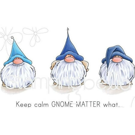 UPC: 0666307906560 | Stamping Bella Cling Stamps-Gnomes Have Feelings Too