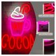 thumbnail image 5 of Luz De Neón De HOT COCOA, Letreros Regulables Con Alimentación Por USB, Decoraciones Para Cafeterías, Restaurantes Y Cocinas Familiares, 5 of 7