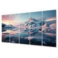 thumbnail image 2 of Designart "Blue Iceberg Arctic Dreams II" Landscapes Wall Art Prints Set, 2 of 5