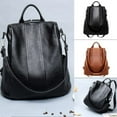 thumbnail image 2 of Sac à Dos pour Dames Sac Antivol Sac d'École en Cuir pour Femmes Sac à Dos Sac à Main, 2 of 6