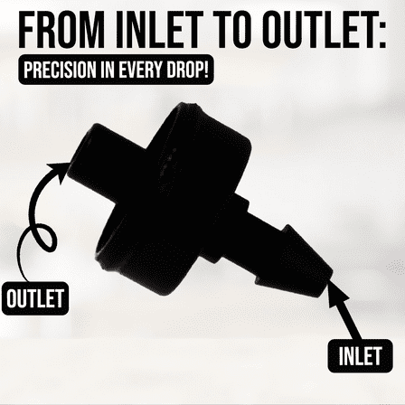 Pack of 25 4.0 LPH DripRack Pressure Compensating (PC)for Drip Irrigation Systems