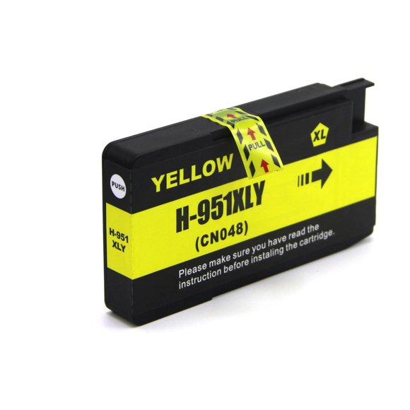 Cartucho de tinta amarillo 951XL de alto rendimiento Meinttsemm para HP