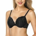 thumbnail image 2 of Wingslove Women's Push Up Lace Bra Underwire Lift Up Bra, 2 of 8