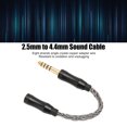 thumbnail image 4 of 2.5mm Female to 4.4mm Male Sound Cable Adapter - Single Crystal Copper - Lossless Transmission - 14cm Length - Compatible with Headphones Phones Tablets MP3 Players Computers for, 4 of 7