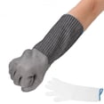 thumbnail image 4 of Guantes de protección, guantes de alambre de acero inoxidable, guantes de seguridad, guantes resistentes a cortes, rendimiento de primera categoría, 4 of 12
