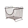 thumbnail image 1 of Spectrum Diversified Ashley Stackable Basket, Large, Bronze, 1 of 1
