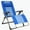 Blue, variant on Kamp-Rite Outdoor Folding Reclining Zero Gravity Chair w/Pillow, Gray