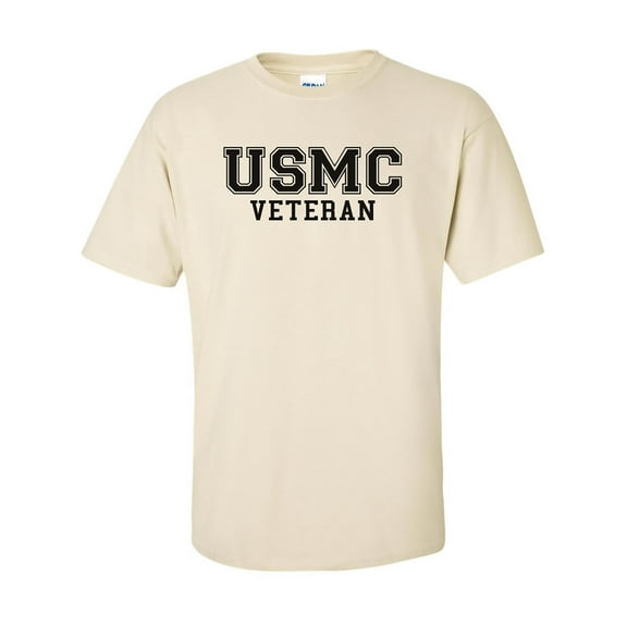 USMC Veteran Short Sleeve T-Shirt in Sand