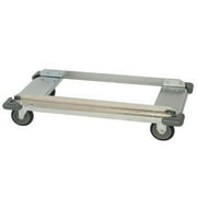 Quantum Storage DB1848C Wire Shelving Dolly Base, 18 x 48 in. - Chrome