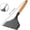 Dark Gray, variant on Silicone Pancakes Shovel Wide Spatula Turner Wooden Handle Spatula Fish Spatula Wide Turner for Egg Pizza Cookie Omelette