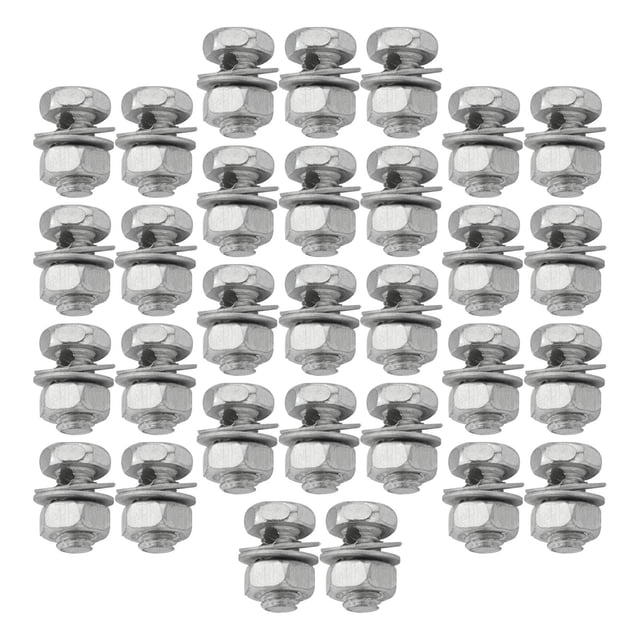 30 abrazaderas de fijación para regulador de cable de freno y bloqueo de cable de estrangulación del acelerador. 15 mm