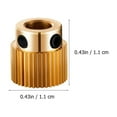 thumbnail image 2 of MasteelfCA 10 Pcs Roues d'Engrenage de Réducteur pour Imprimante 3D, 2 of 8