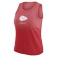 thumbnail image 2 of Women's WEAR by Erin Andrews x Gracie Hunt Red Kansas City Chiefs Ombre Tank Top, 2 of 4