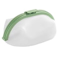 thumbnail image 1 of Bolsa de silicona a prueba de para almacenamiento de alimentos, bolsas resellables para congelador, bolsas selladas para alimentos, contenedores verde Macarena caja de bocadillos, 1 of 7