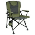 thumbnail image 2 of Luxury Heated Portable Camp Chair - Green/Grey - Great for Camping, Sports and the Beach, 2 of 6