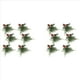 thumbnail image 1 of Juego de 12 Servilleteros Navideños, Servilleteros con Conos de Pino Artificiales, Ramas, Decoración de Bayas Rojas, 1 of 5