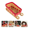 thumbnail image 3 of Sleigh Basket Candy Bowl Christmas Candy Storage Basket Table Centerpiece Sled Ornament Sleigh Basket Snack Container, 3 of 8
