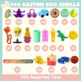 thumbnail image 2 of Huevos de Pascua precargados JOYIN, 144 unidades, con varios juguetes, 2 of 8