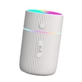 thumbnail image 2 of Humidificador de aire 2W 220ml USB Mini humidificador Difusor de pulverización LED de plástico para oficina en casa, Blanco sidaley  HA002974-01B, 2 of 6