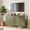 Green-4 Doors, variant on Homhum Wood Sideboard Buffet Cabinet with 4 Doors, Fluted Storage Cabinet, Green