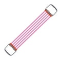 thumbnail image 1 of TIELUTT Fitness Elastic Rope | Arm Exerciser Stretch Bands 5 Spring Adjustable Yoga Straps and Set Yoga Mat and Wall Mount Fitness Bag Yoga Wheel Back Wheel Wheel for Stretching Yoga Roller Wheel Yog, 1 of 4