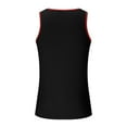 thumbnail image 5 of JXMVOJ Men's Summer Breathable Cotton Polyester Sleeveless Tank Tops for Gym, Running, Outdoor Workouts with Muscle Enhancement Design, 5 of 6