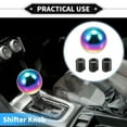thumbnail image 2 of Unique Bargains Gear Shift Knob Kit, 5cm Round Ball W/ 3 Adapter for Automatic and Manual Aluminum Alloy Assorted Color, 2 of 7