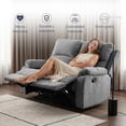 thumbnail image 3 of Love Seat Reclinable Easy Living Monza Gris Oxford, 3 of 6
