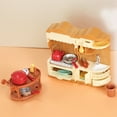 thumbnail image 5 of Gqtwoy Mini Doll House Kitchen Cabinet Set, Family Toy Set, Play Kitchen Accessories, Role Play Kitchen for Imaginative Fun, Educational Toy for Creative Play, Plastic Dollhouse Furniture, 5 of 6