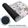 thumbnail image 6 of Long Mouse Pads for Desk,Bull Terriers and Hearts Desk Mats on Top Of Desks, Desk Mouse Pad Extra Large with 3mm Non-Slip Base and Stitched Edge for Gaming,Office,Work,Home 31.5"x11.8", 6 of 6