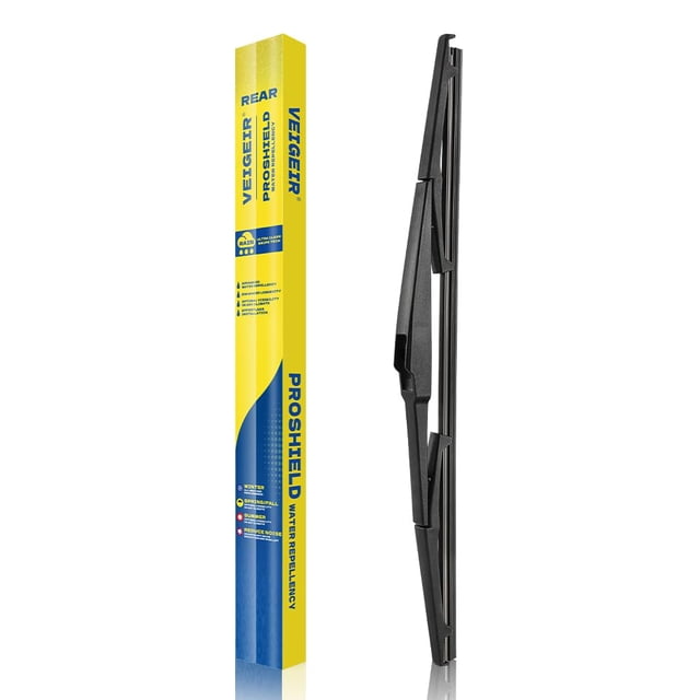 Limpiaparabrisas trasero VEIGEIR de 14 cm compatible con Mazda 3 2010-2013