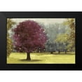 thumbnail image 2 of PI Studio 24x17 Black Modern Framed Museum Art Print Titled - Summer Days - Plum, 2 of 5