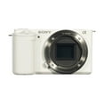 thumbnail image 2 of Sony ZV-E10 Mirrorless Camera Body (White) + 128GB + Bag+ Screen Protector- Basic Kit (International Version), 2 of 5