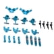 thumbnail image 5 of Kit de piezas de mejora de coche RC de aleación de aluminio, amortiguadores CVD, eje de transmisión, copa de dirección delantera y trasera para WLtoys K969 1/28 RC, azul, 5 of 8