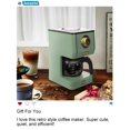 thumbnail image 3 of Amaste Cafetière à Filtre, Machine à Café avec Cafetière en Verre de 25 Oz, Cafetière Style Rétro avec Filtre Réutilisable et Trois Modes d'Infusion, 30 Minutes-W, 3 of 8