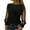 03#Black, variant on Women Dressy Shirt Sheer Mesh Patchwork Long Sleeve Glitter Tunic Tops Crewneck Casual Bling Blouse for Party Travel