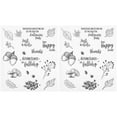 thumbnail image 2 of 2 Ensembles de Tampons Transparents TPR pour Cartes Décor Embossage Scrapbook Fournitures DIY, 2 of 14
