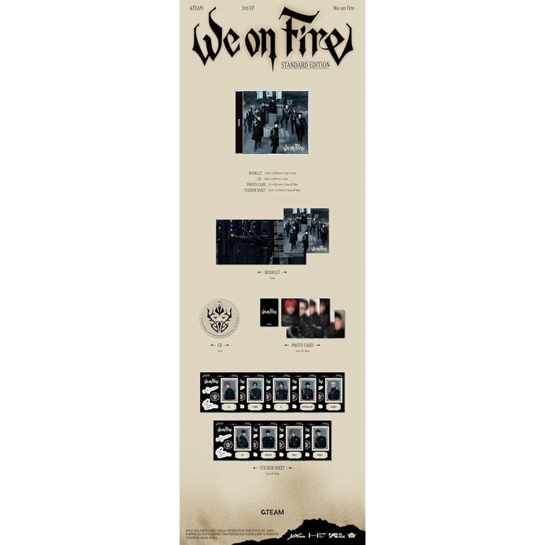 &Team - 3rd EP 'We On Fire' [Standard ver.] - Music & Performance