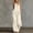 *Beige, variant on ClodeEU Women's Linen Blend 2 Piece Outfit,Sleeveless Henley Ruffle Top and Wide Leg Pants Set Beige,Women's Plus L