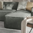thumbnail image 3 of BizChair Luxury Modular Sectional Sofa, Ottoman Seat, Dark Gray, 3 of 11