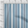 thumbnail image 1 of oneOone Cotton Flex Fabric Stripe Decor Fabric Printed BTY 40 Inch Wide, 1 of 4