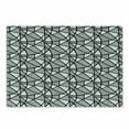 thumbnail image 1 of Black and White Cutting Board, Geometrical Pattern with Abstract Design Thick and Thin Lines Tile, Decorative Tempered Glass Cutting and Serving Board, Small Size, Black and White, by Ambesonne, 1 of 1