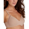 thumbnail image 3 of Women's Warner's RN2771A Cloud 9 Pillow Soft Wire-Free Bra with Lift (Toasted Almond 38B), 3 of 5