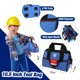 thumbnail image 5 of Juego de herramientas WORKPRO Kids Real Hand de 9 piezas con bolsa de almacenamiento azul, 5 of 7